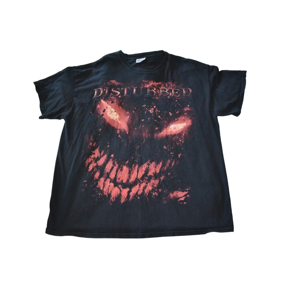 Vintage DISTURBED Band Tee 2XL 2X XXL Concert Tour Shirt